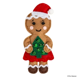 DIY Christmas Gingerbread Character Craft Kit